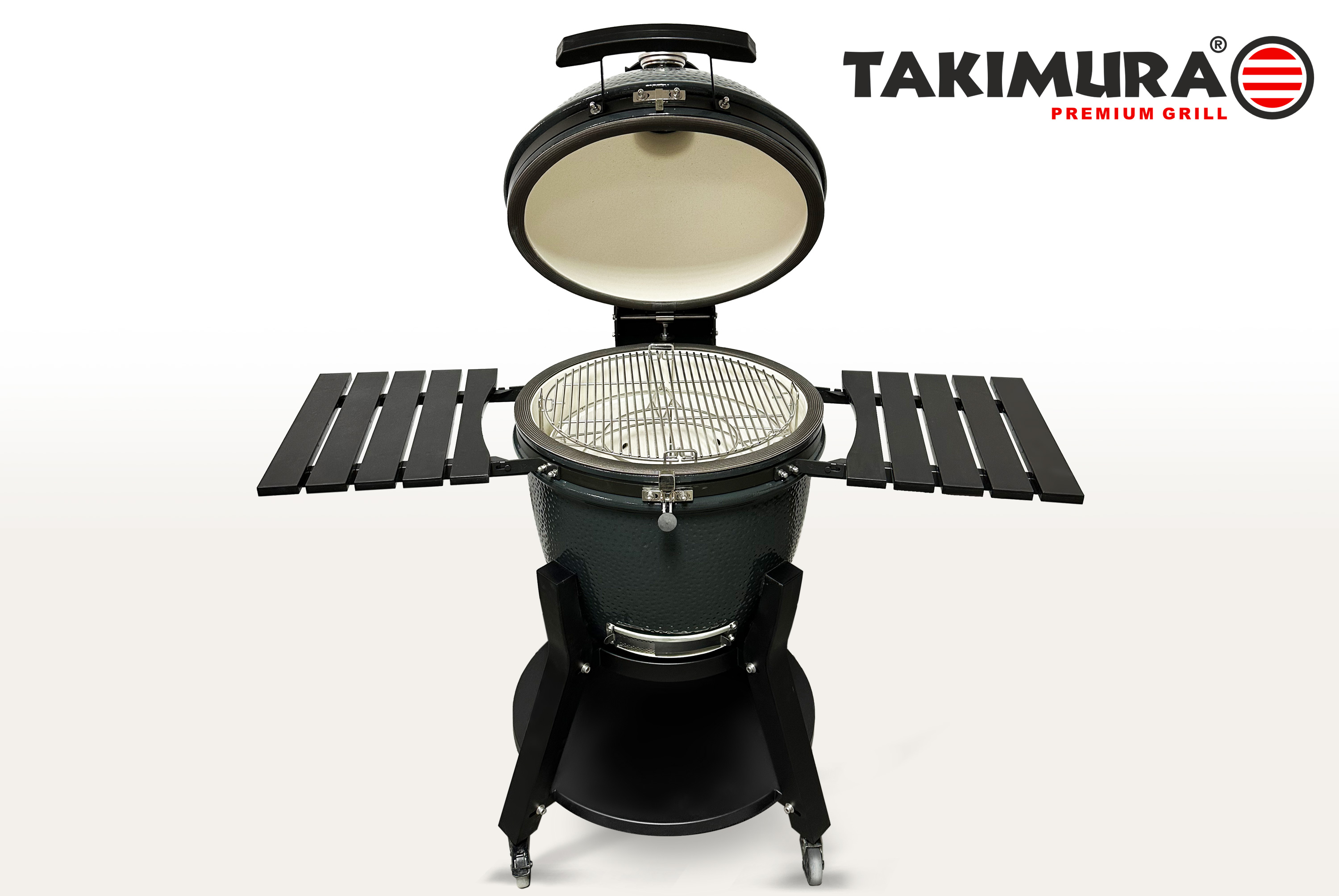Керамический гриль Takimura 18 дюймов, графит