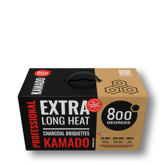 УГОЛЬНЫЕ БРИКЕТЫ, KAMADO PINI-KAY, КОРОБКА 10 КГ