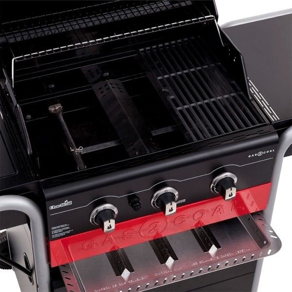 Угольный + Газовый гриль Gas2Coal Hybrid 3B