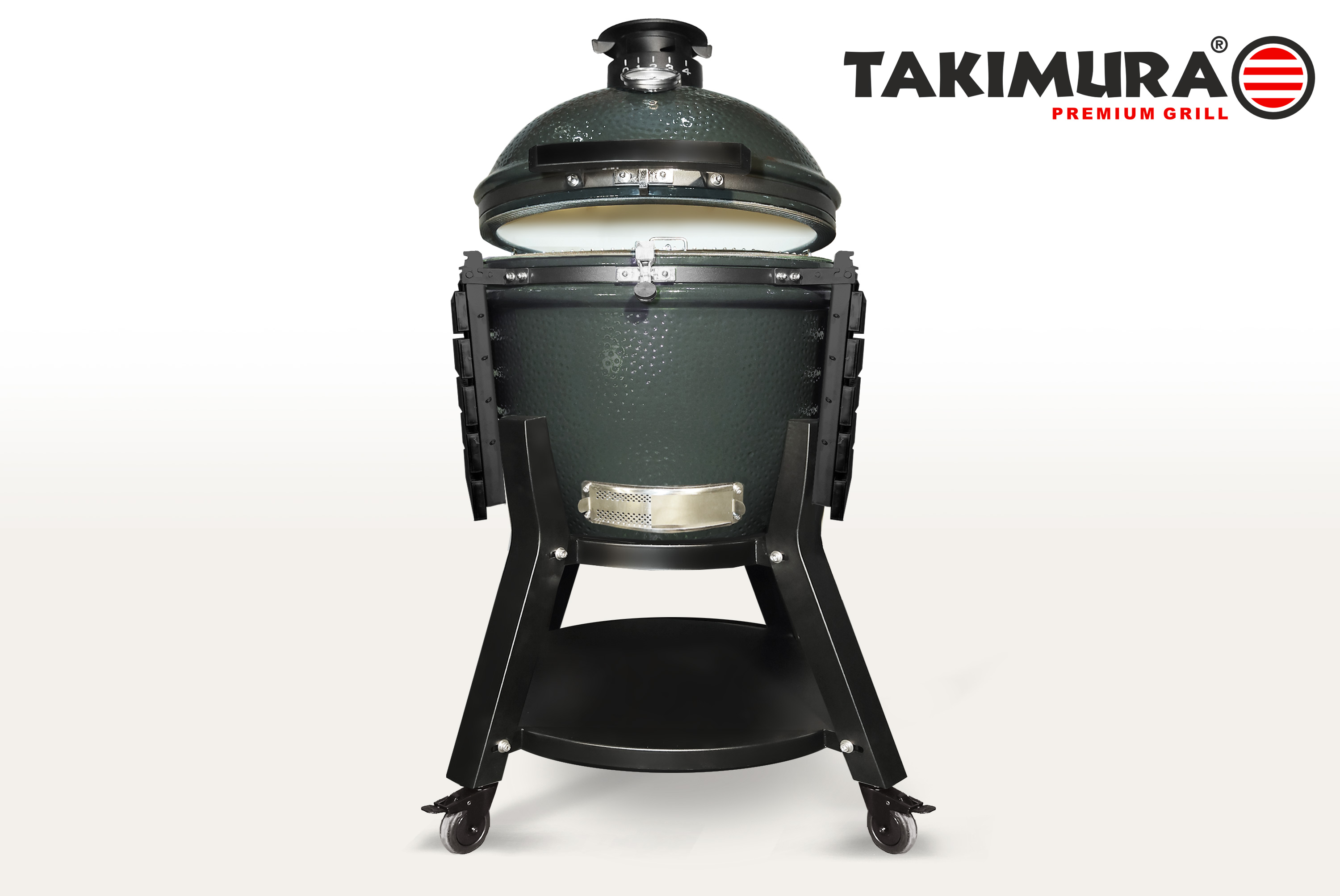 Керамический гриль Takimura 18 дюймов, графит