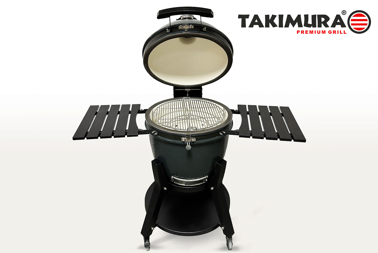 Керамический гриль Takimura 22 дюймов (графит)