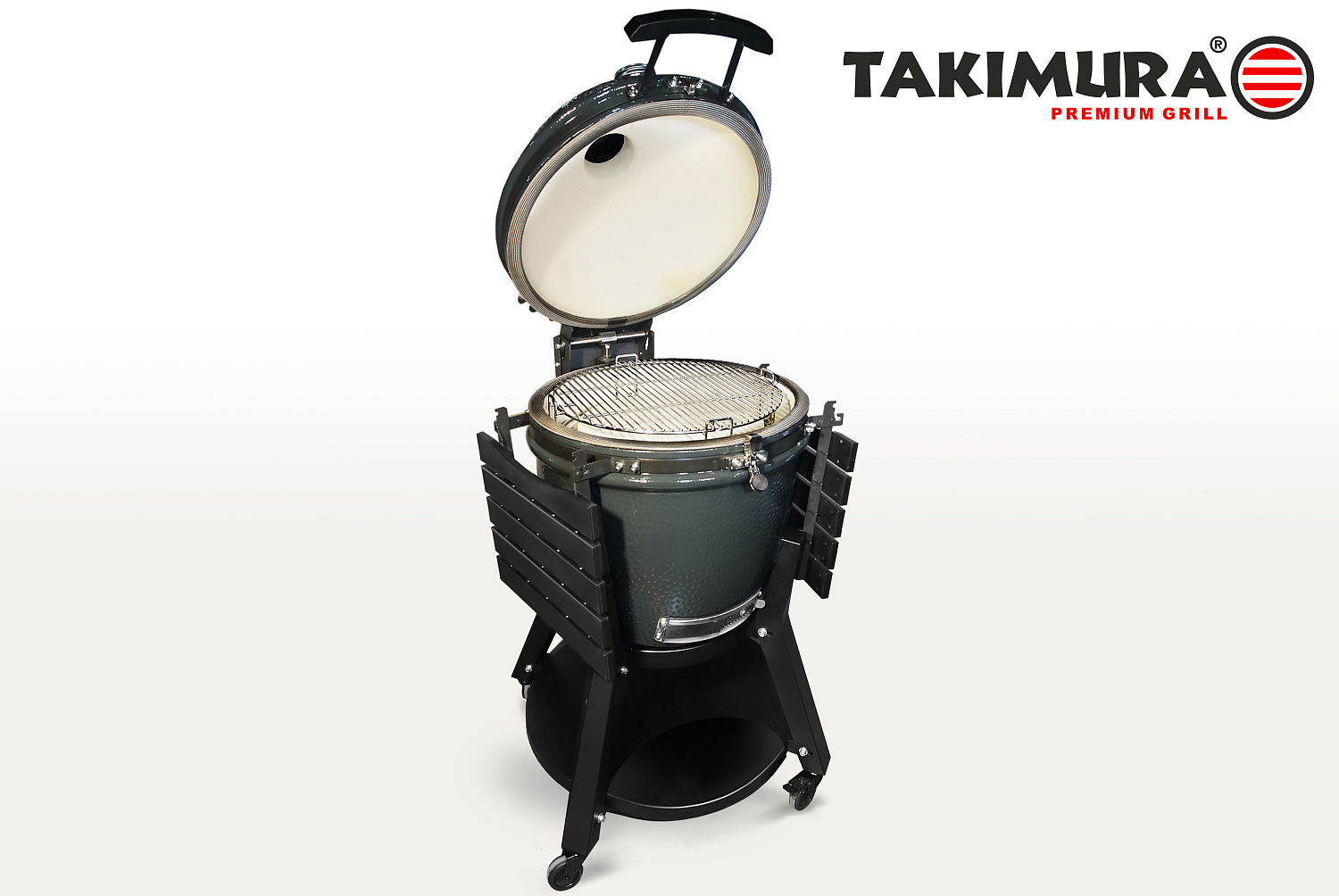 Керамический гриль Takimura 22 дюймов (графит)